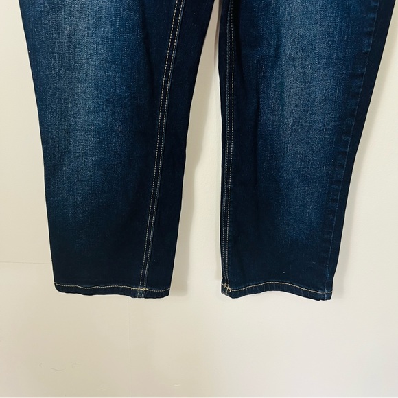 Maurices dark wash Capri denim jeans size 3/4 - Picture 4 of 13